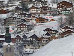 The chalet in summer and winter 4