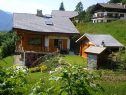 The chalet in summer and winter 5