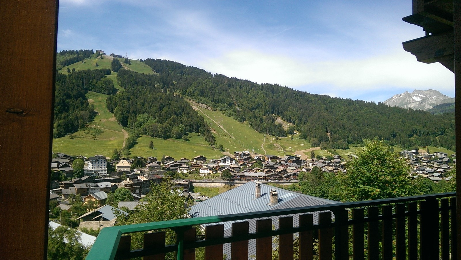 La vista desde el chalet 3