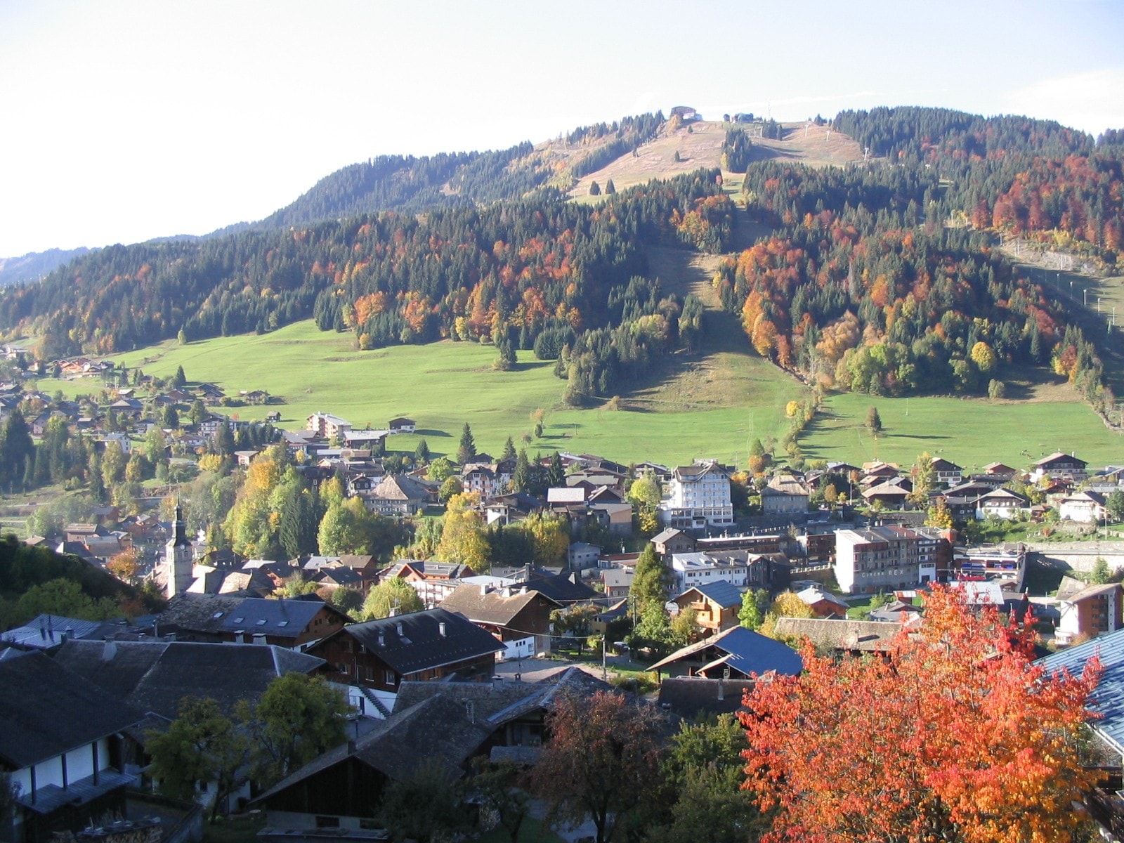 La vista desde el chalet 6